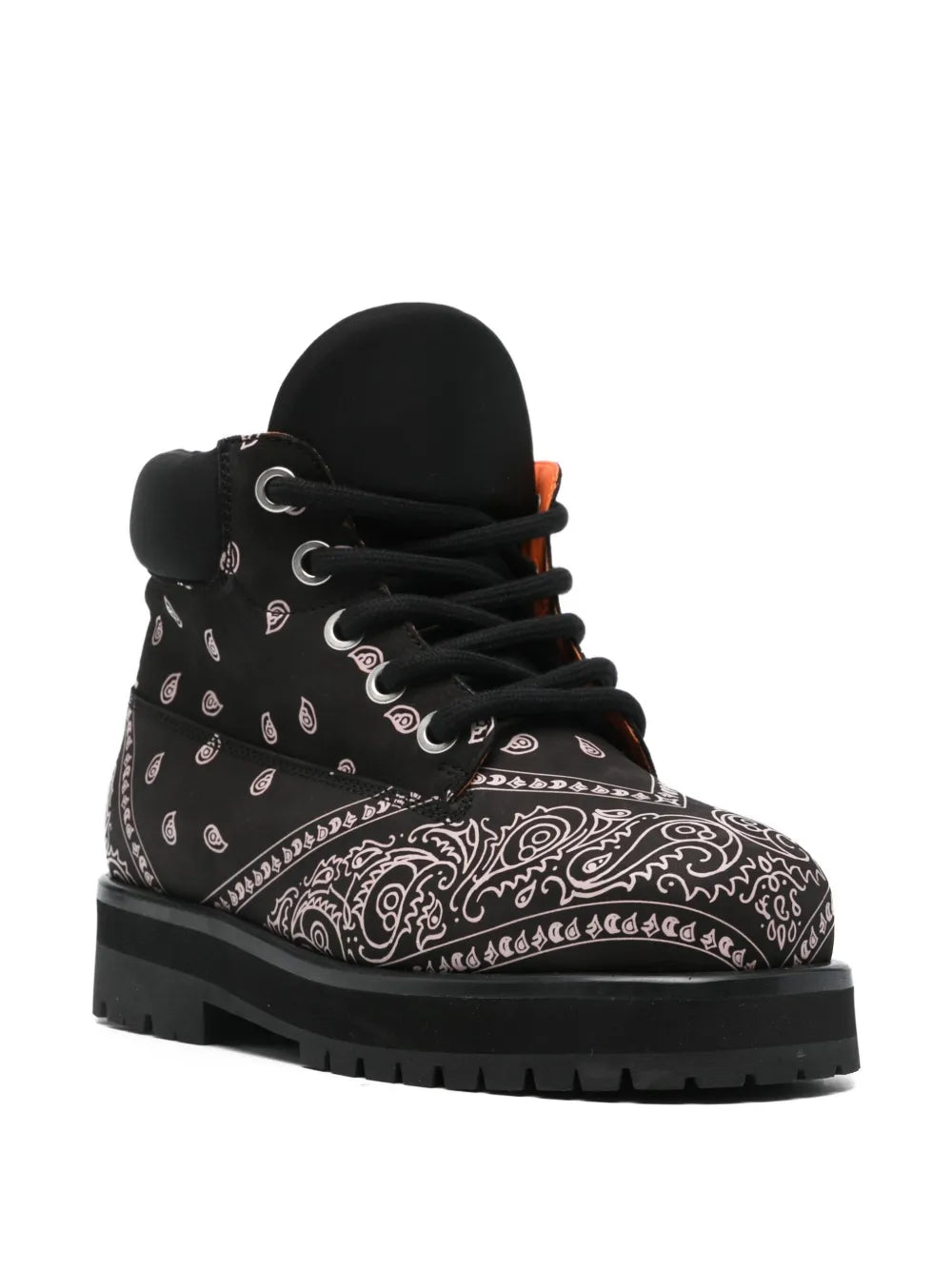 Pdf Bandana-Print High Top Sneakers