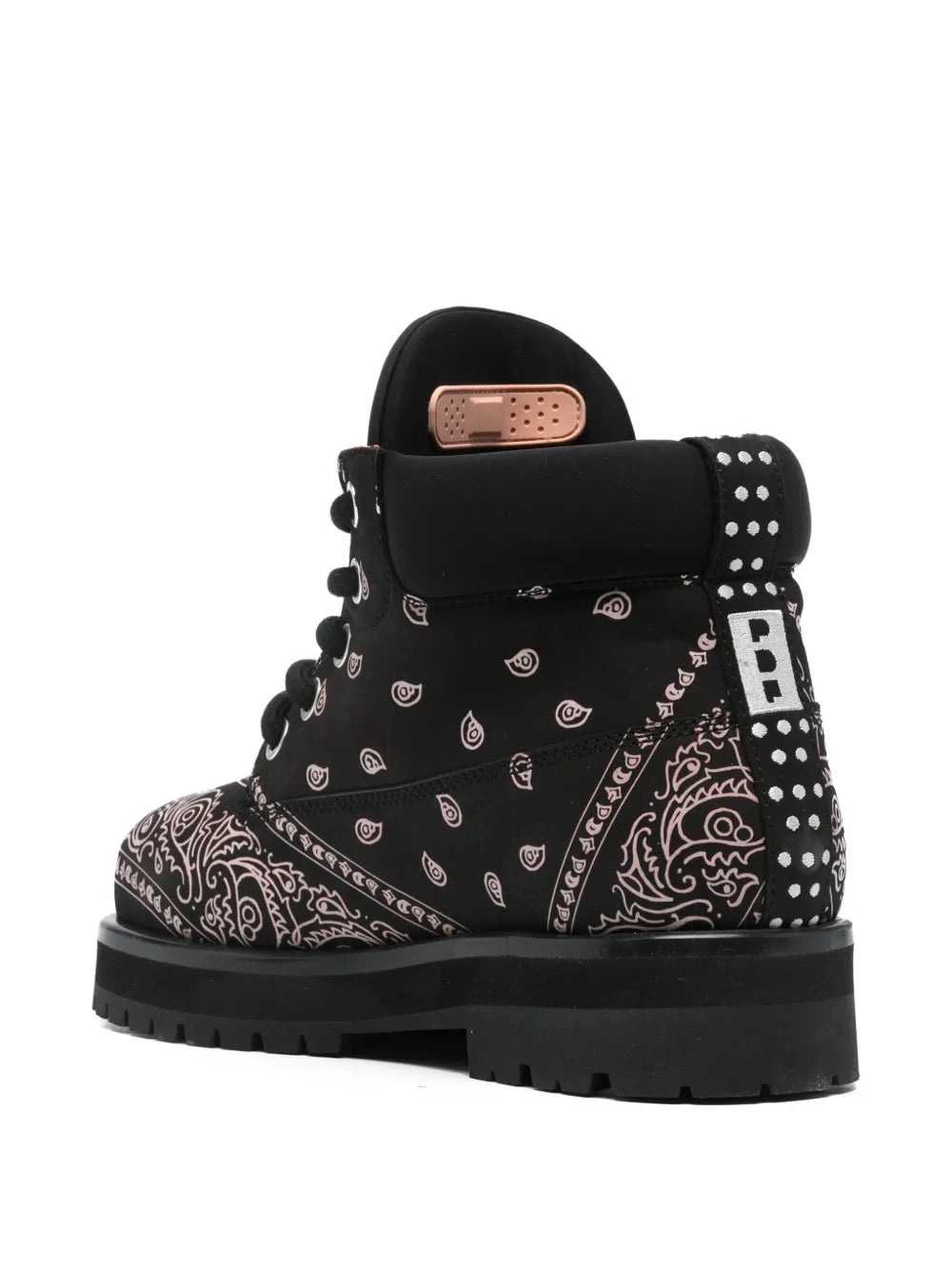Pdf Bandana-Print High Top Sneakers