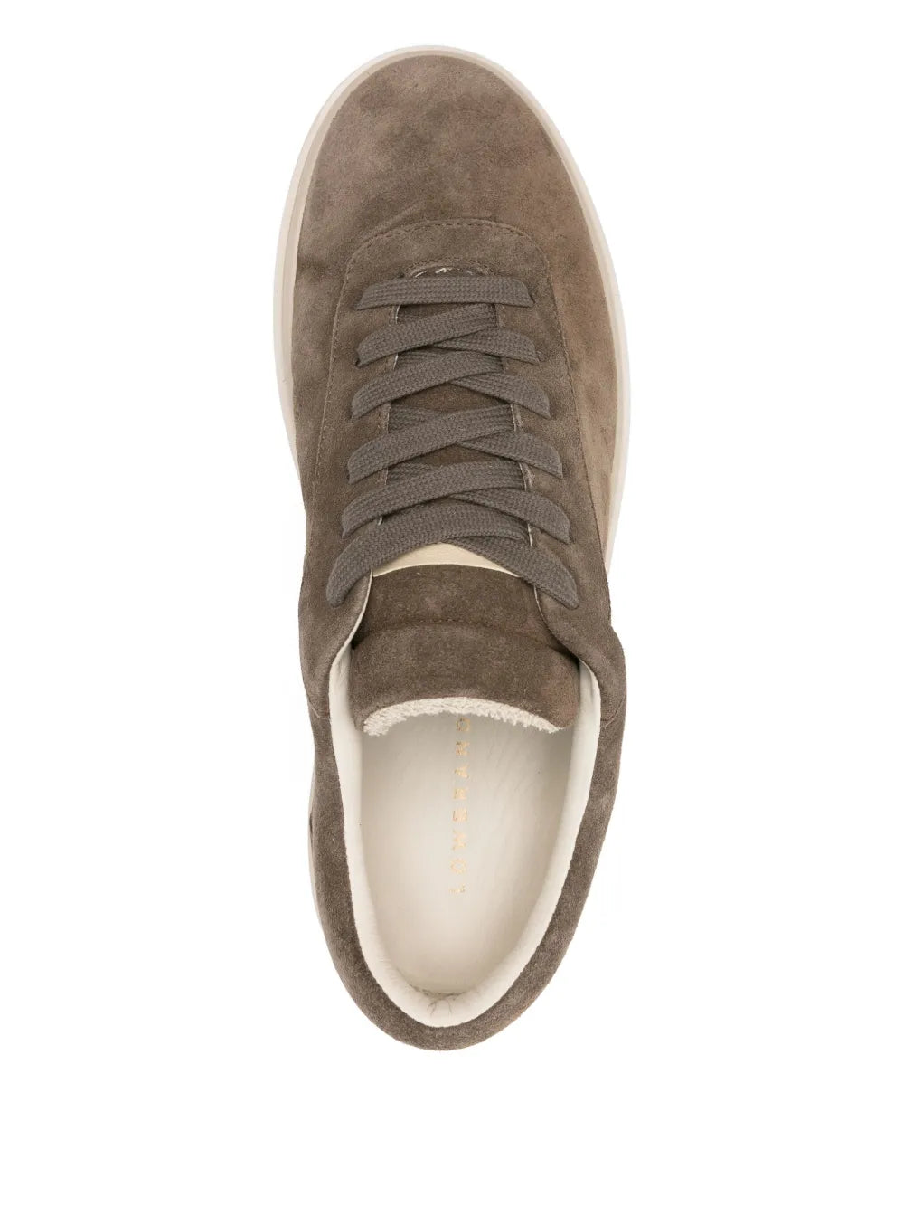 Low Brand Suede Lace-Up Sneakers