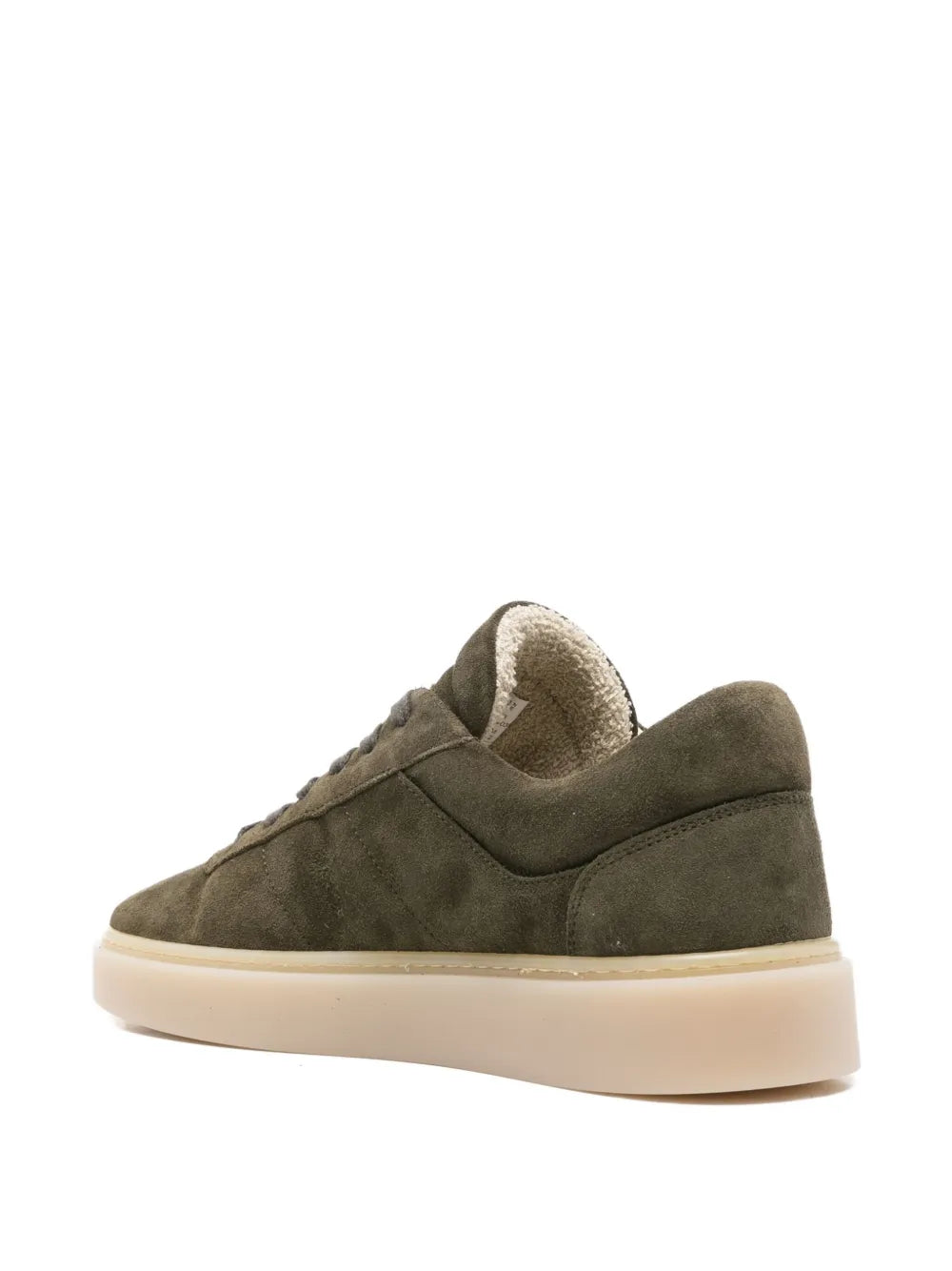 Low Brand Suede Lace-Up Sneakers