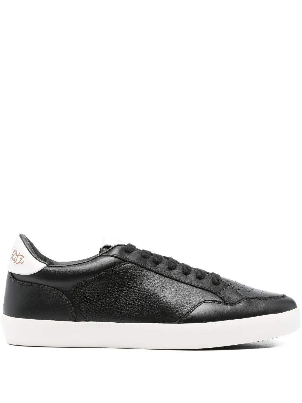 Manuel Ritz Perforated Leather Sneakers