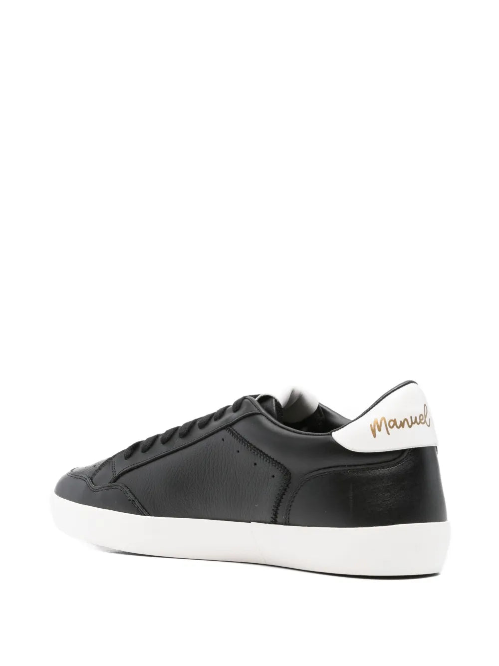 Manuel Ritz Perforated Leather Sneakers