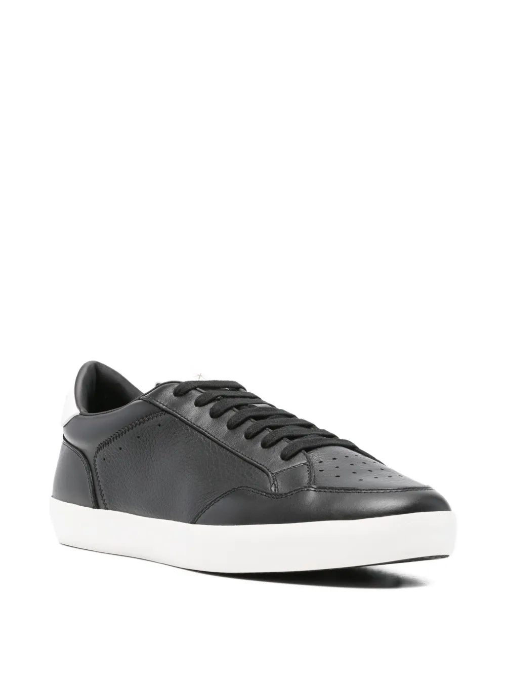 Manuel Ritz Perforated Leather Sneakers