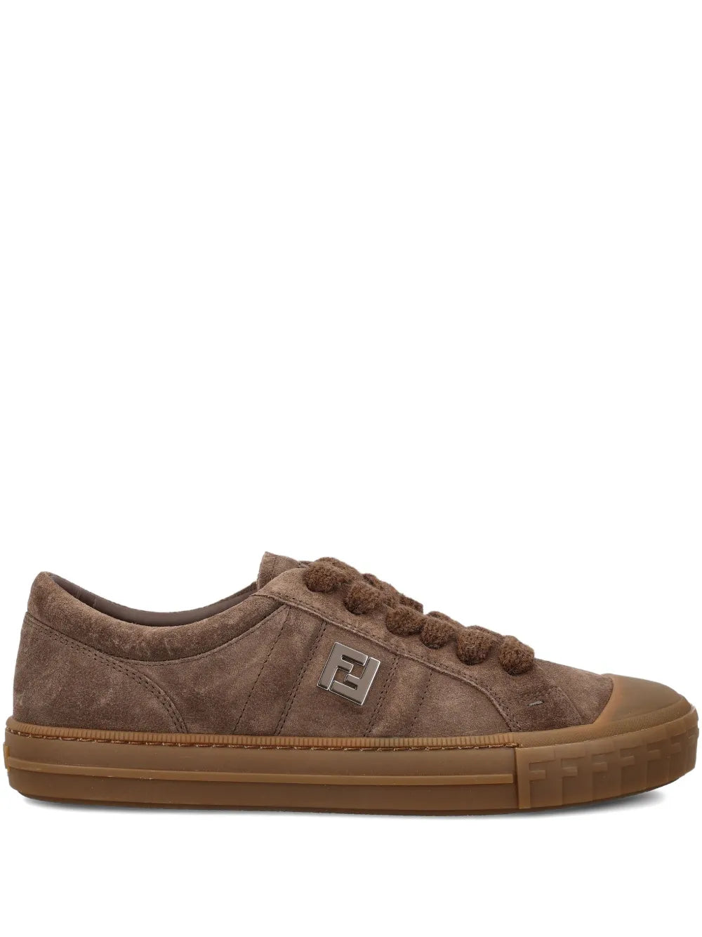 Fendi Domino Suede Sneakers