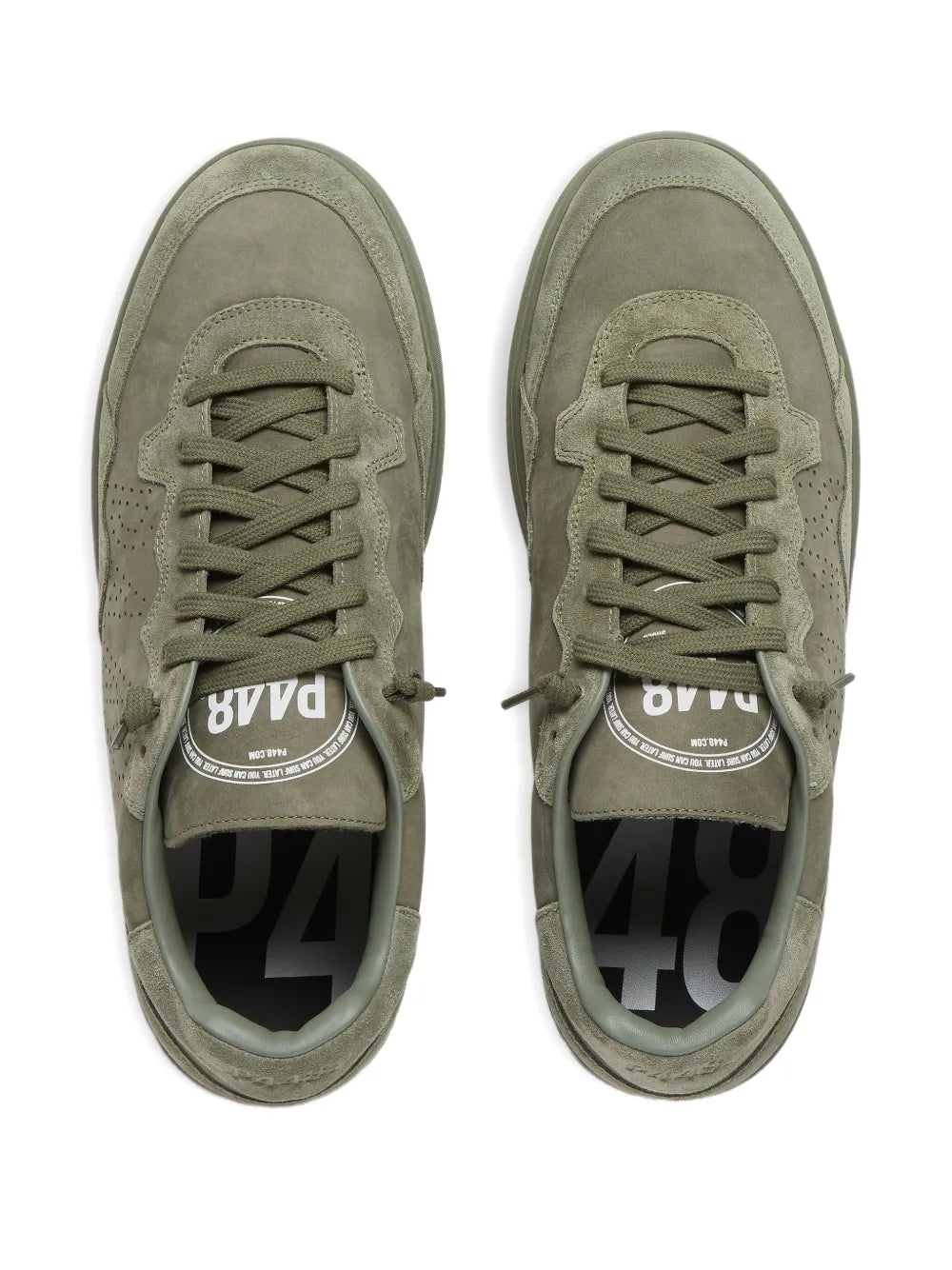 P448 Vert Logo-Perforated Sneakers