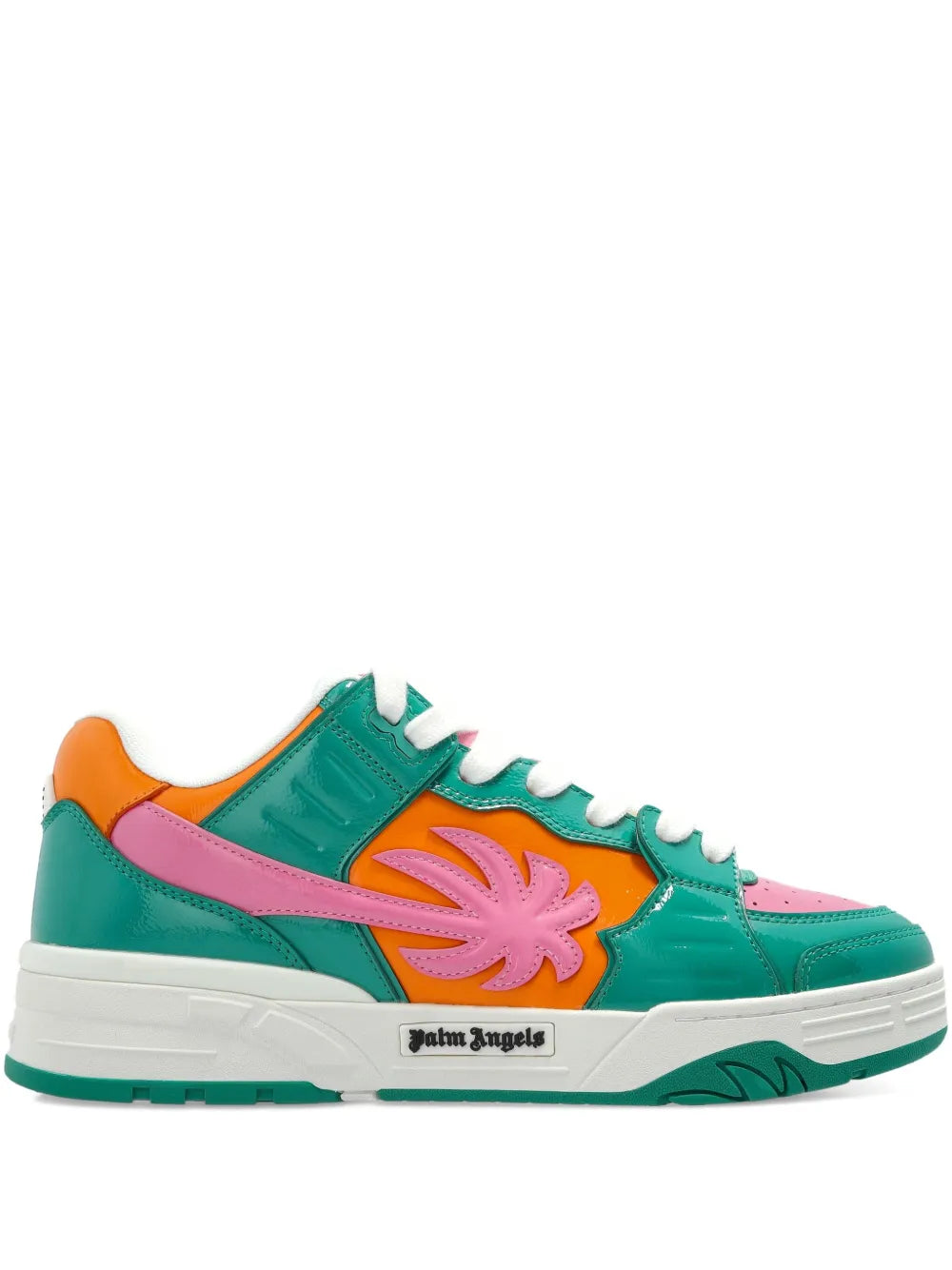 Palm Angels Palm Tree Leather Sneakers