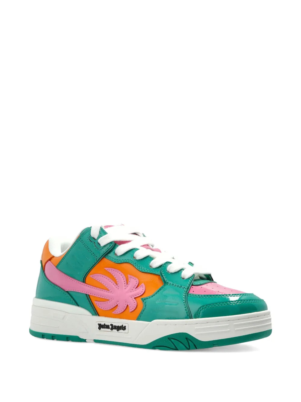 Palm Angels Palm Tree Leather Sneakers