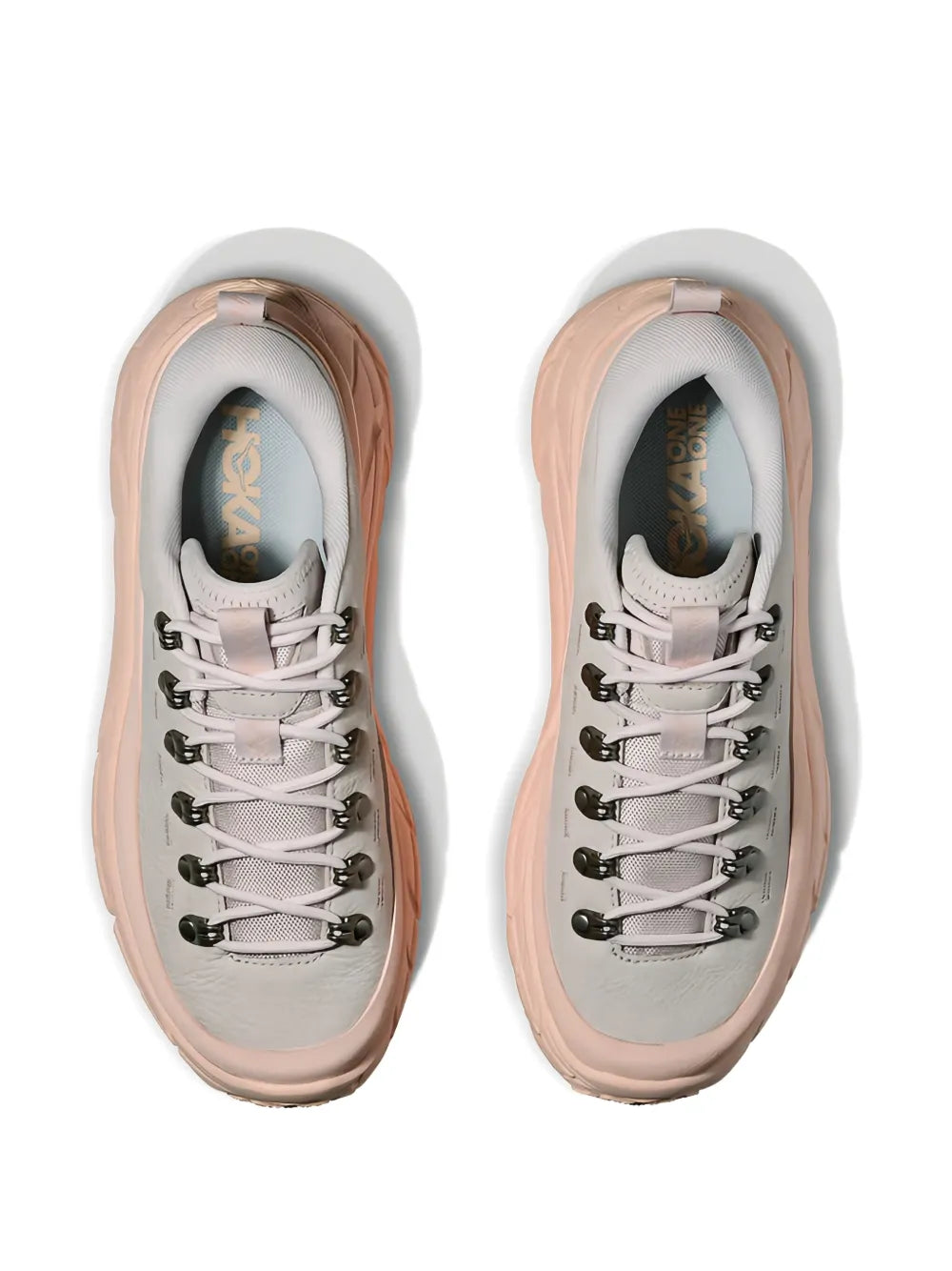 Hoka U Tor Summit Rose Cream Tangerine Sneakers