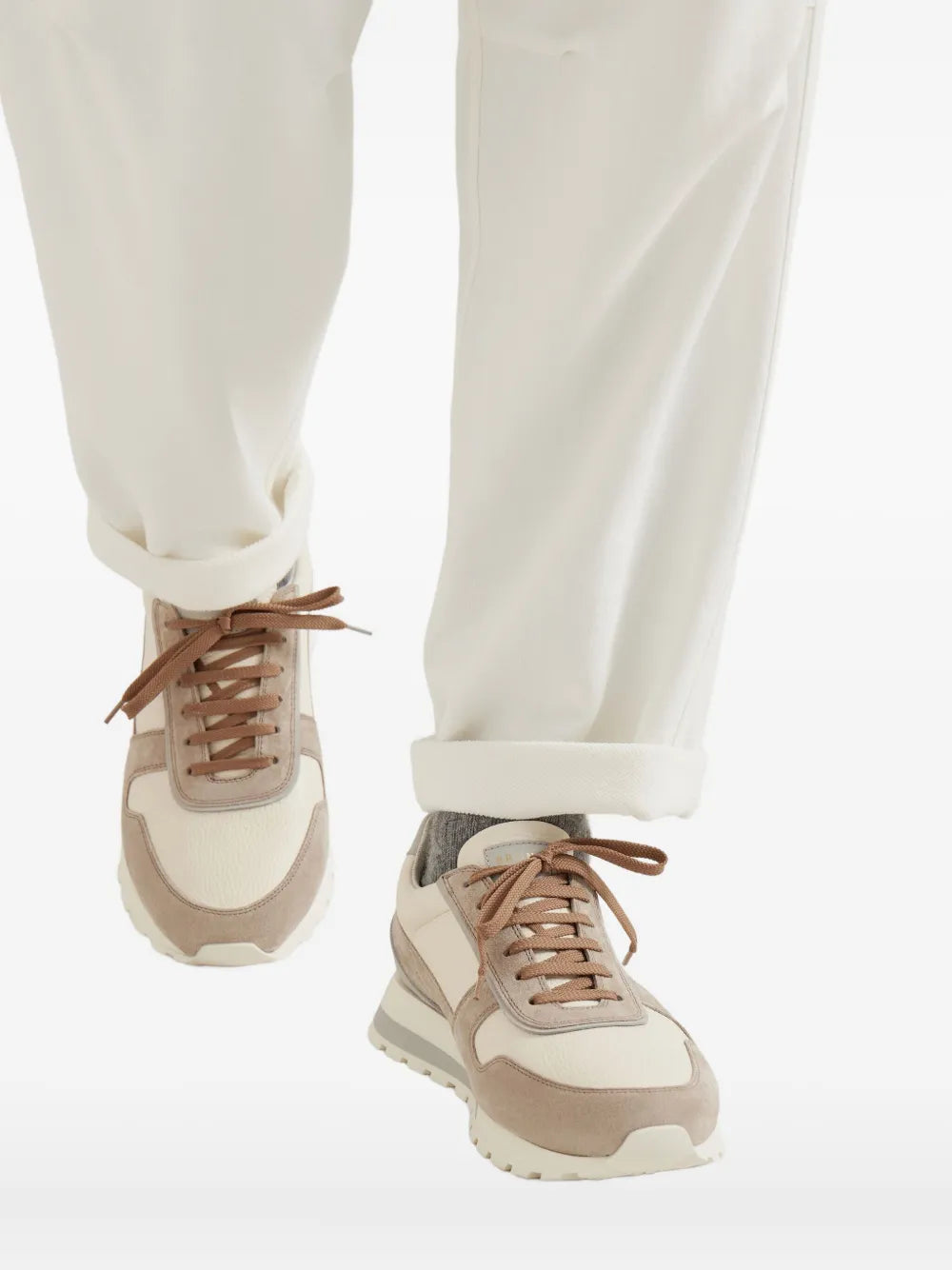 Brunello Cucinelli Leather Sneakers