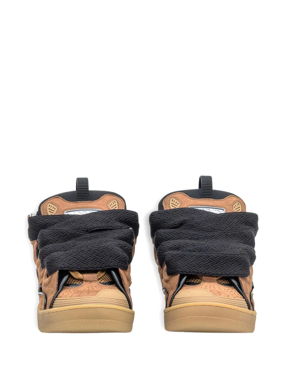 Lanvin Curb Lace-Up Sneakers