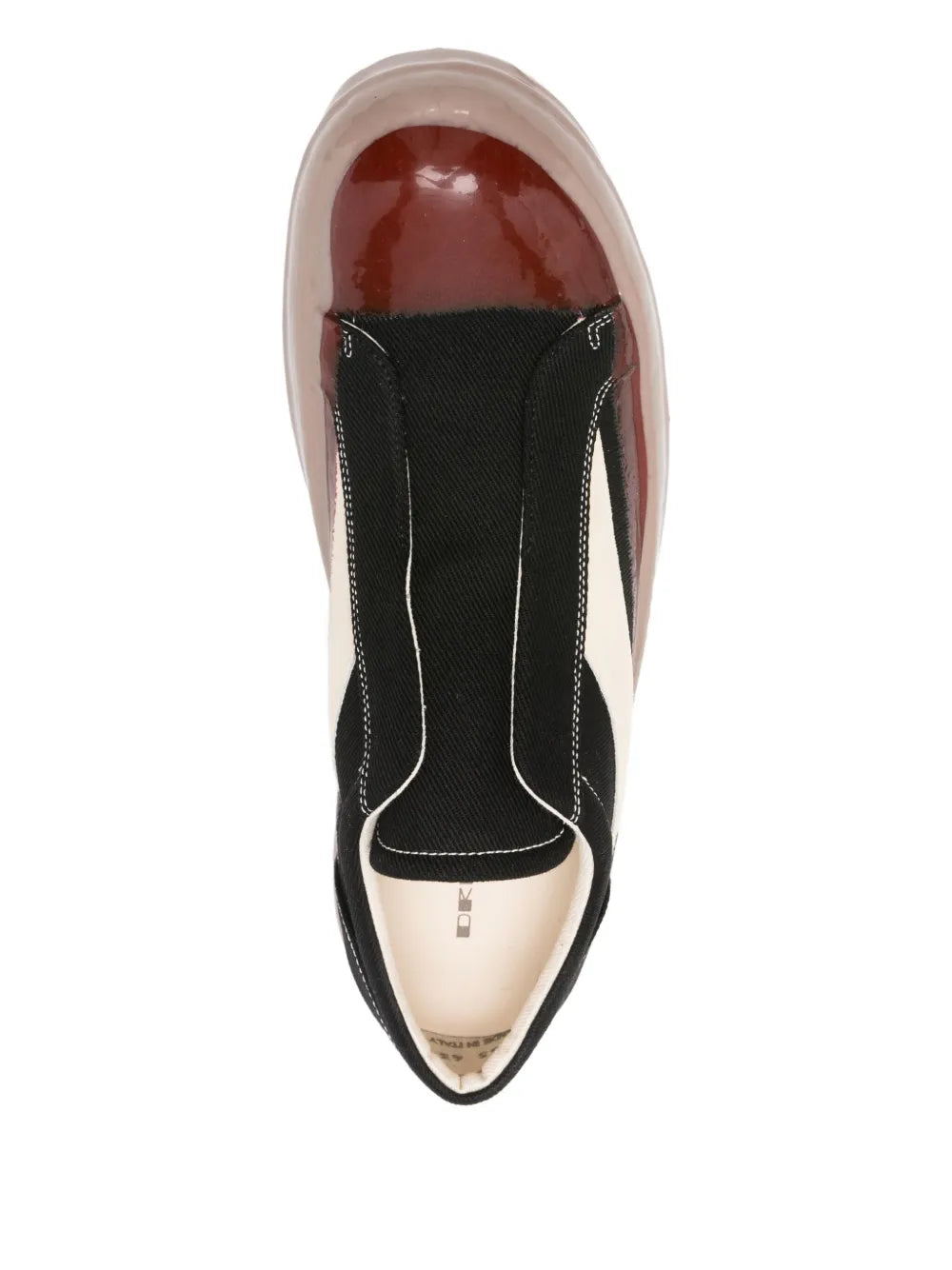 Rick Owens Drkshdw Leather Slip-On Sneakers