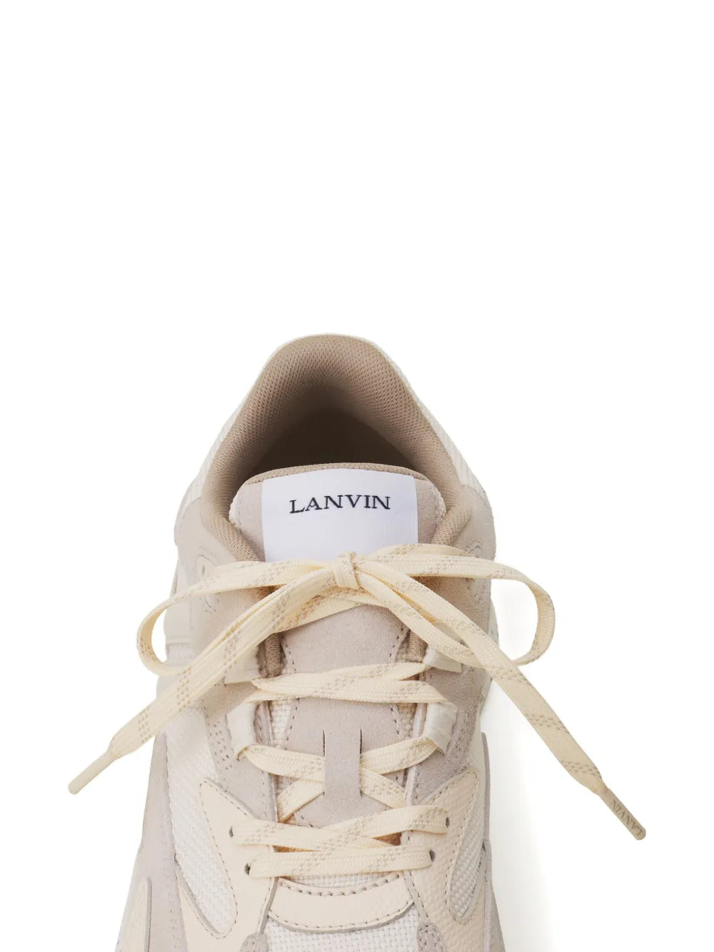 Lanvin Jla Panelled Lace-Up Sneakers