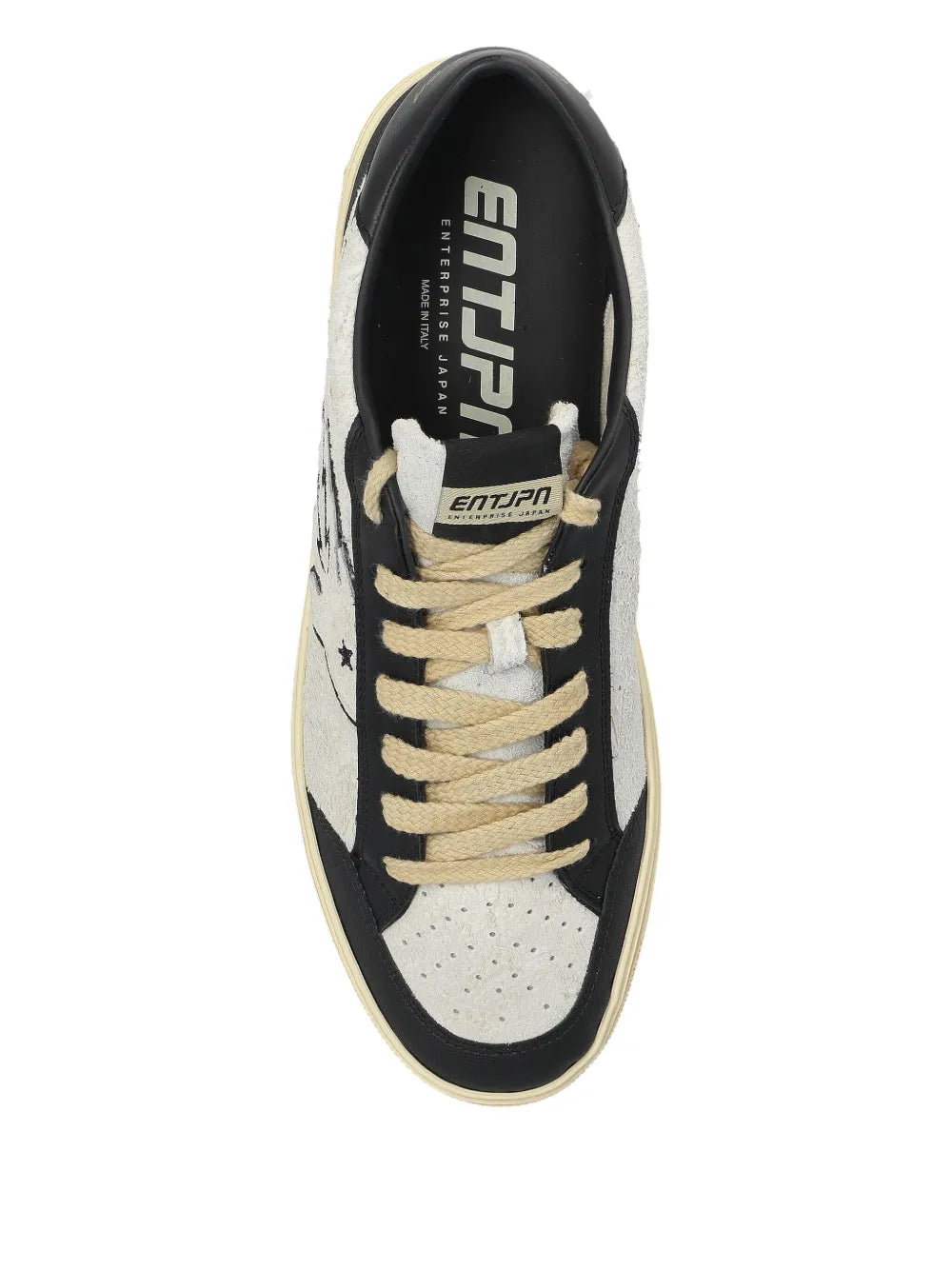 Enterprise Japan Appliqu Lace-Up Sneakers