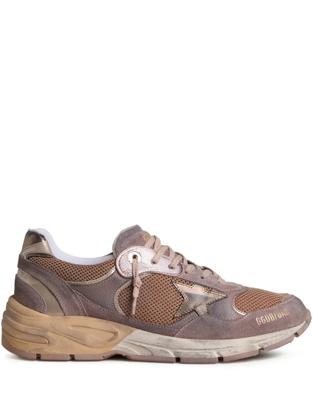 Golden Goose Dad-Star Suede Mesh Sneakers