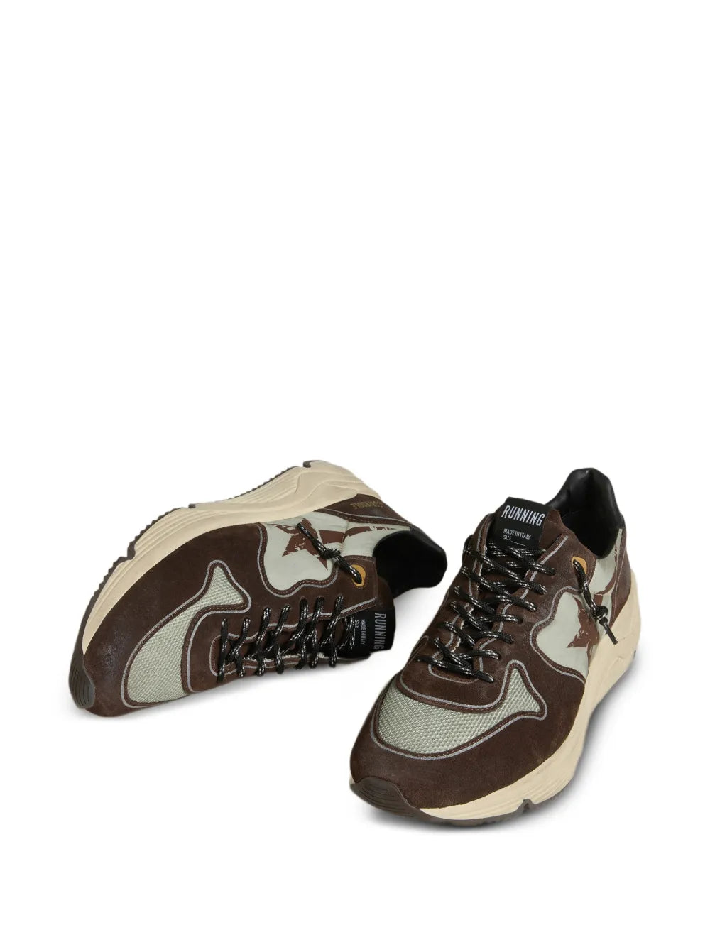 Golden Goose Running Sole Suede Sneakers