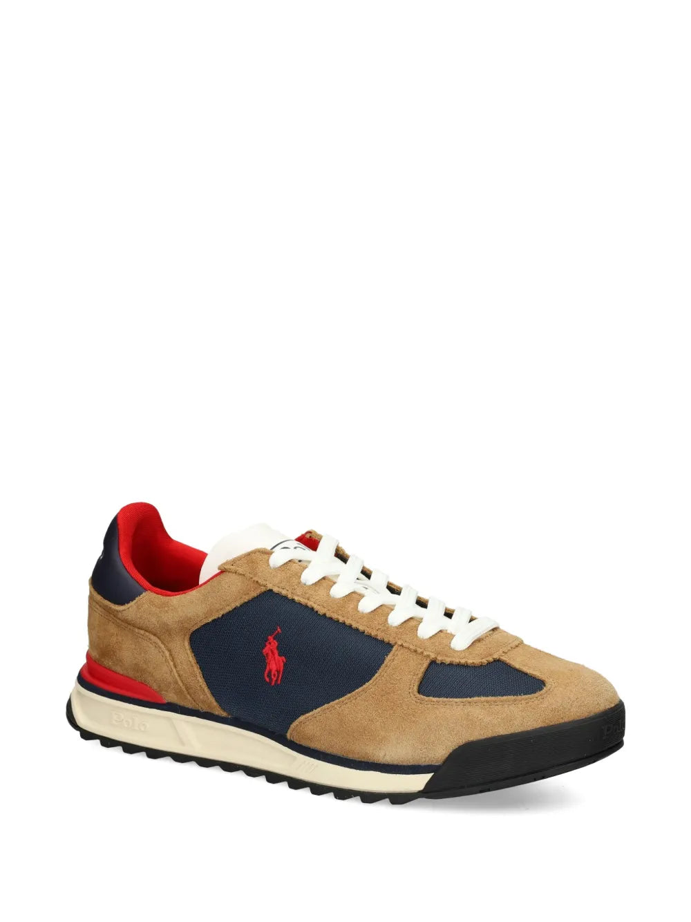 Polo Ralph Lauren Varick Suede-Panelled Sneakers