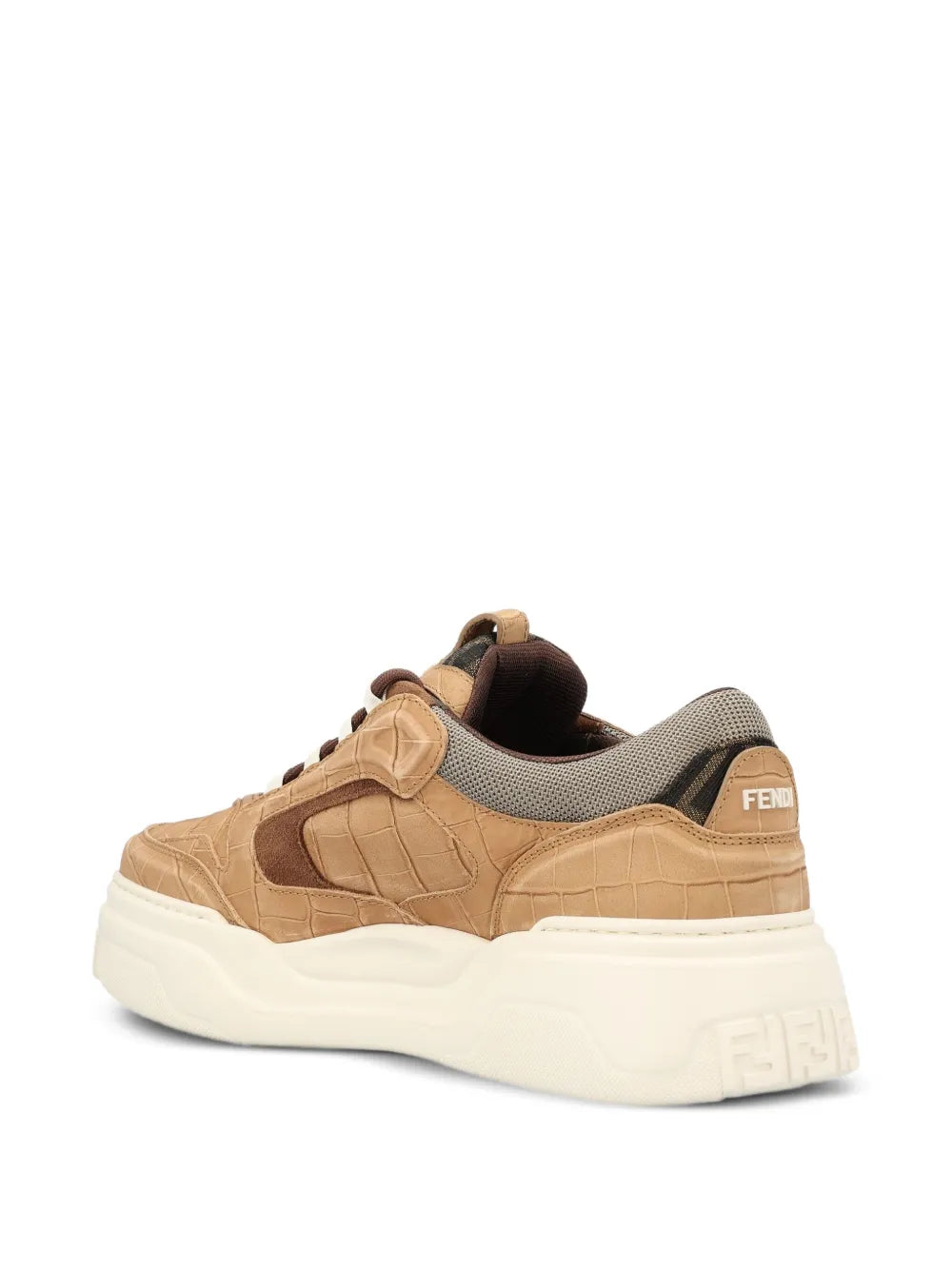 Fendi Logo-Embossed Sneakers