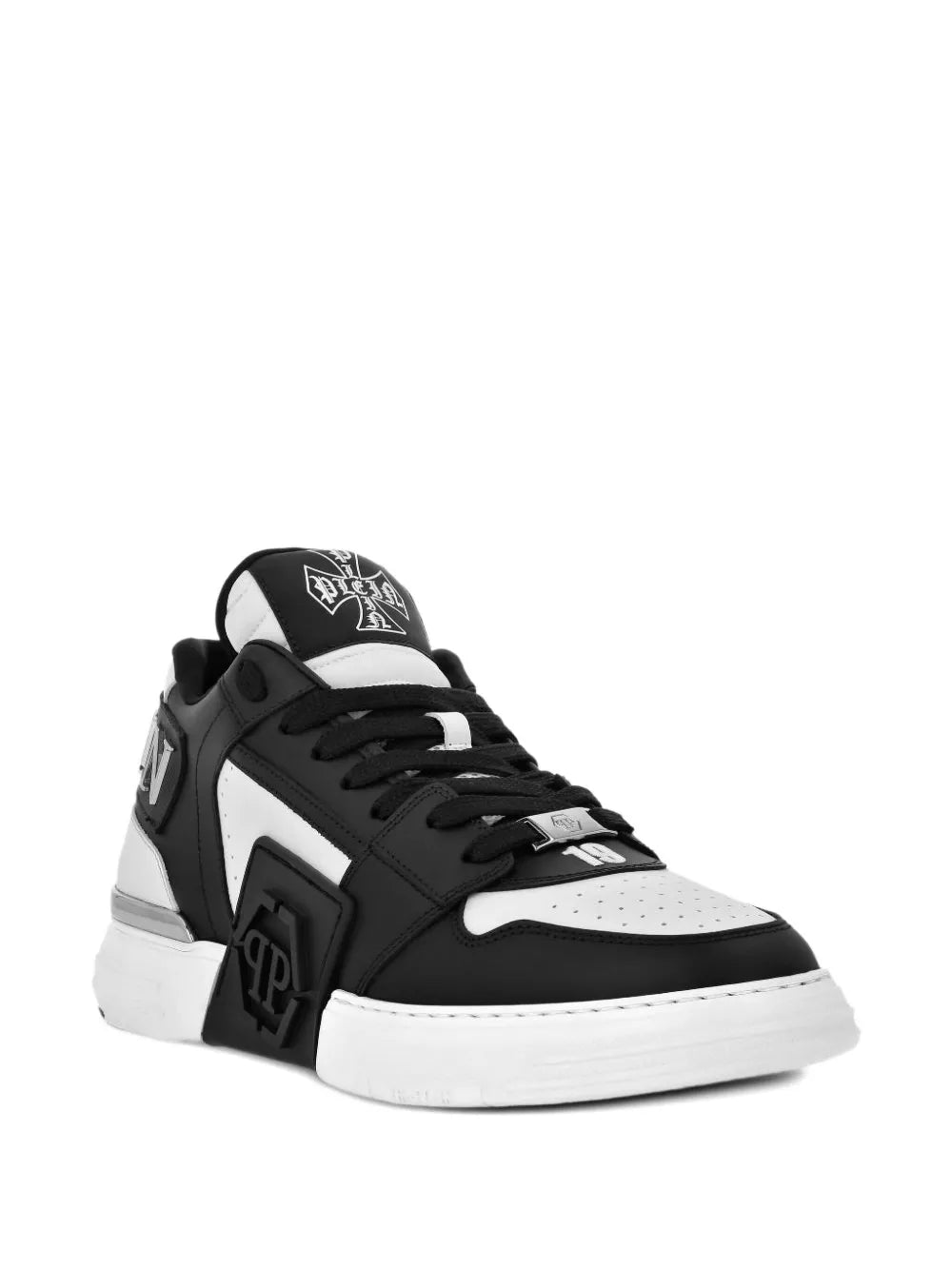Philipp Plein Phantom Kicks Leather Sneakers