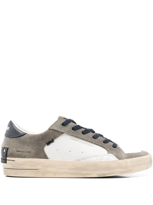 Crime London Sk8 Deluxe Panelled Sneakers