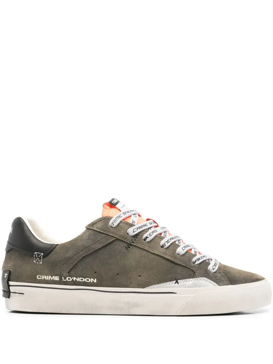 Crime London Leather Sneakers