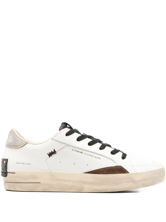 Crime London Sk8 Deluxe Panelled Sneakers