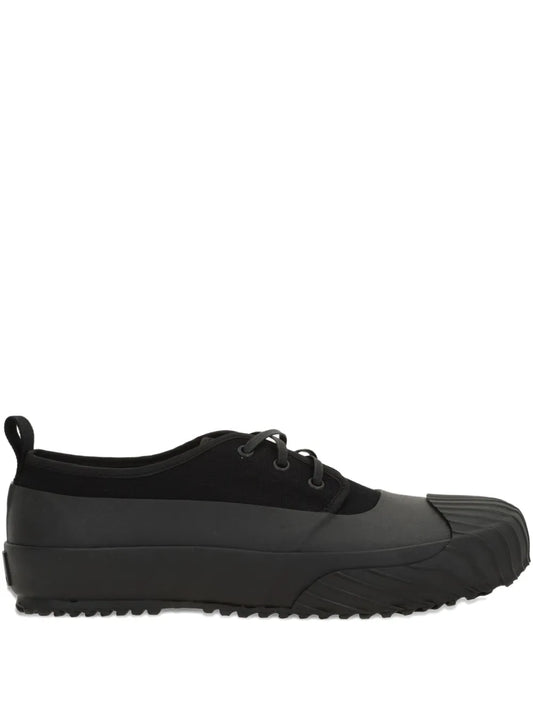 Moonstar Lace-Up Canvas Sneakers