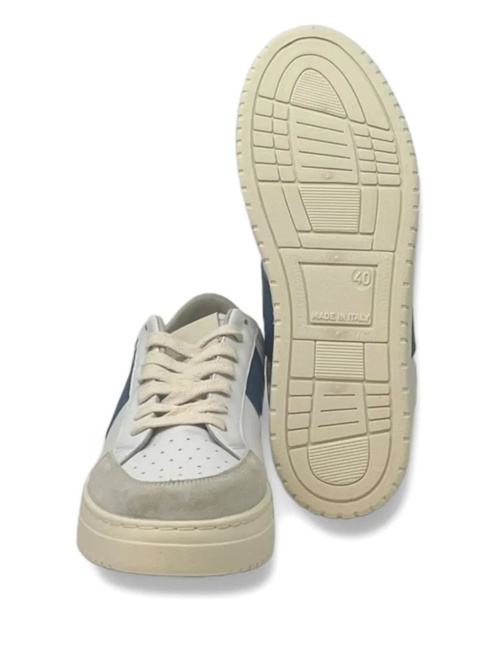 Saint Sneakers Panelled Leather Sneakers