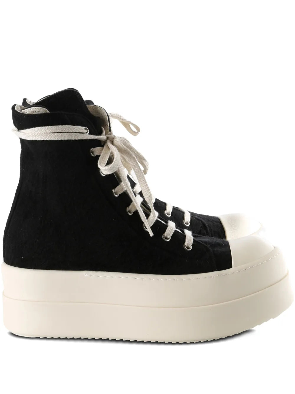Rick Owens Drkshdw Round-Toe Sneakers