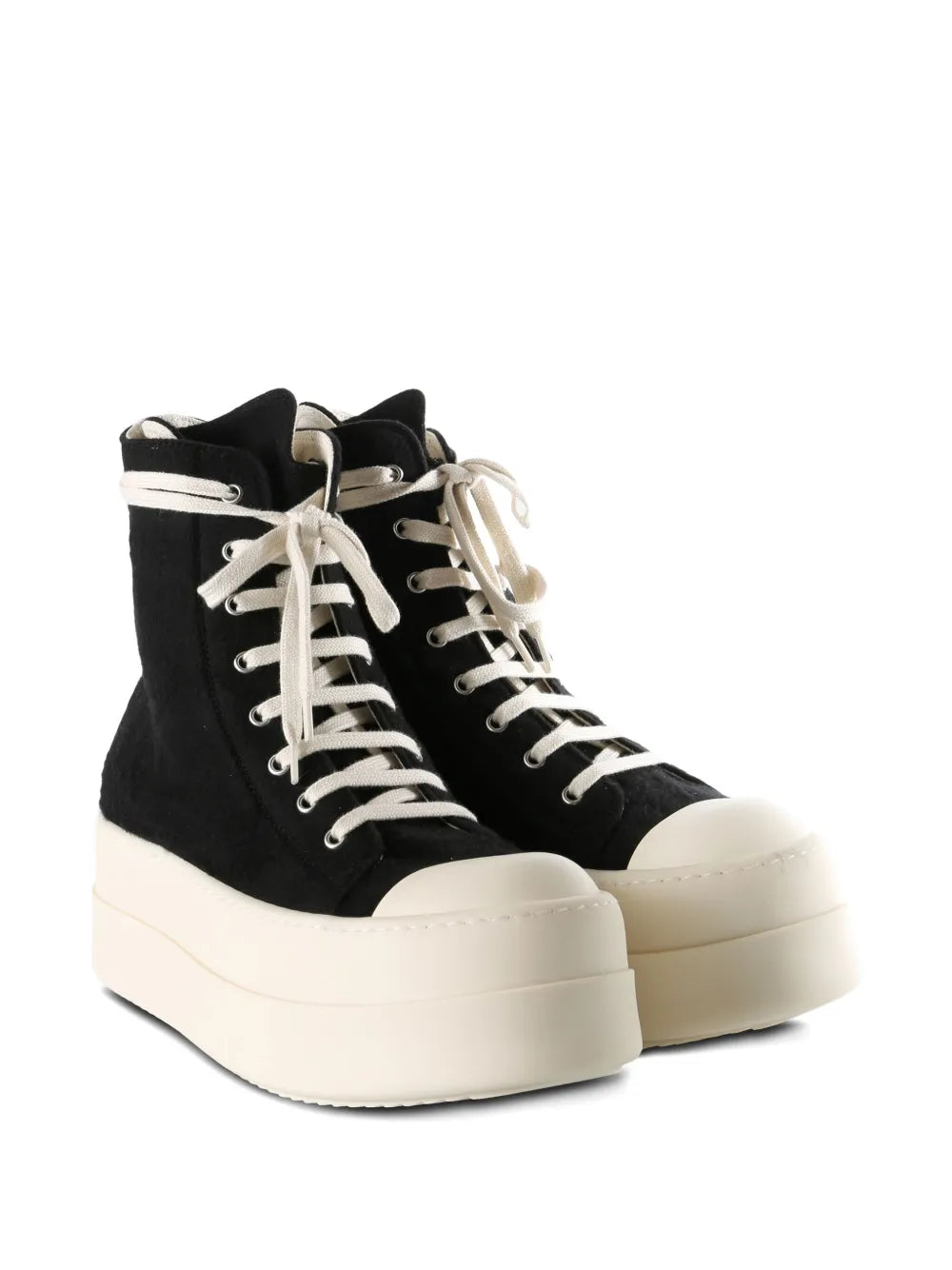 Rick Owens Drkshdw Round-Toe Sneakers