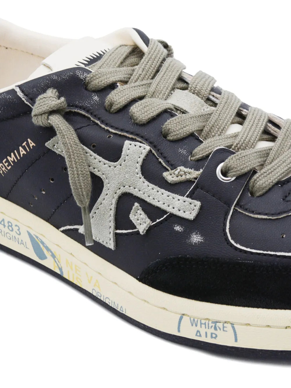 Premiata Basket Clay 6909 Lace-Up Sneakers