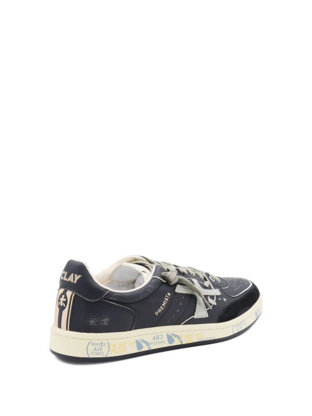Premiata Basket Clay 6909 Lace-Up Sneakers