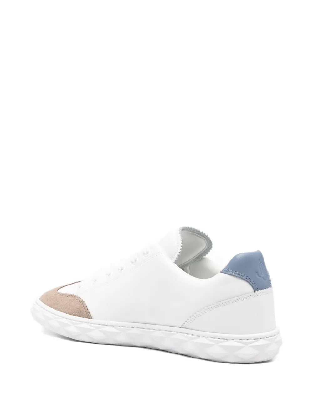 Jimmy Choo Diamond Flex Suede-Panel Sneakers