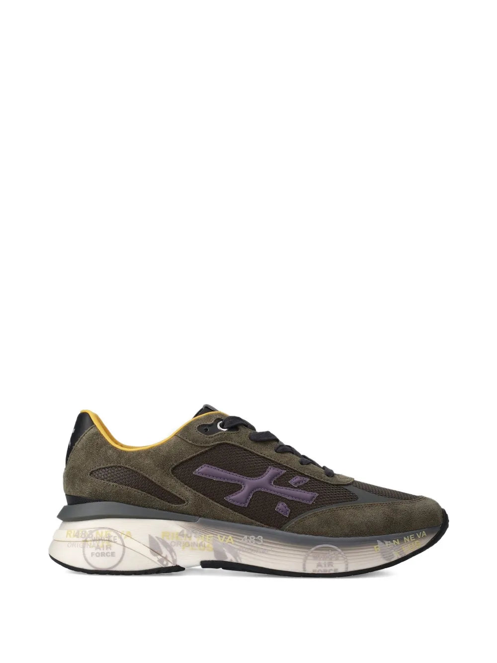 Premiata Moerun 7771 Logo Platform Sneakers
