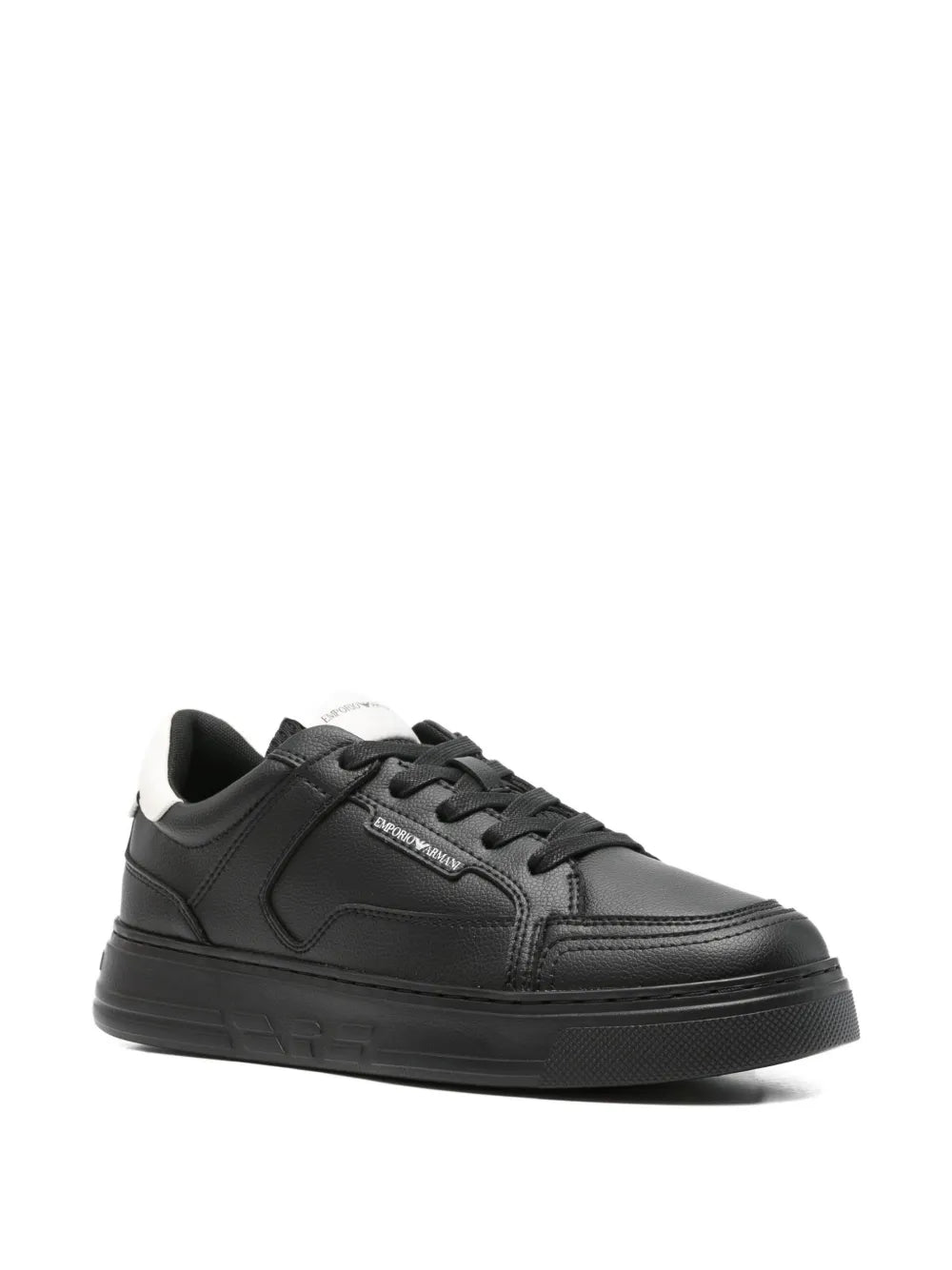 Emporio Armani Leather Sneakers