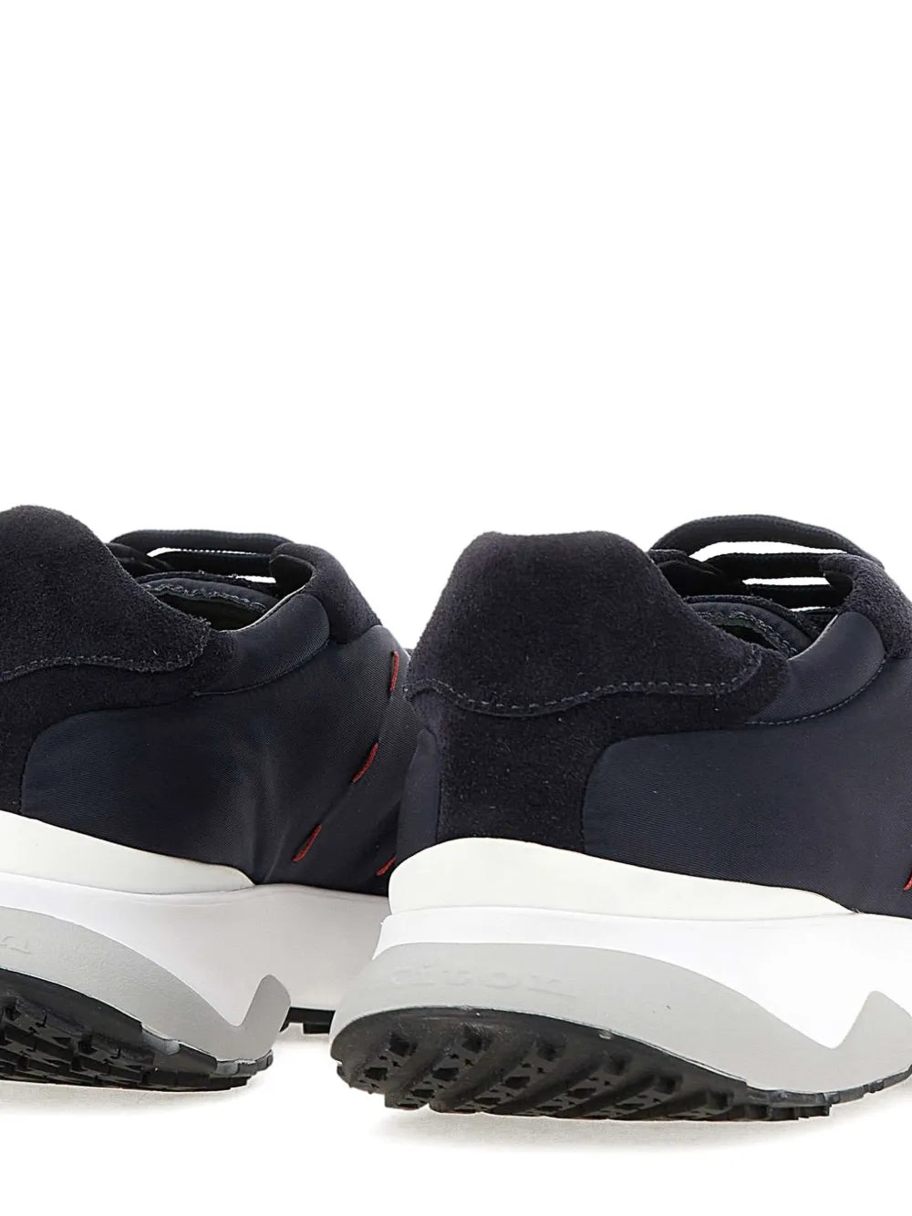 Kiton Lace-Up Suede Sneakers