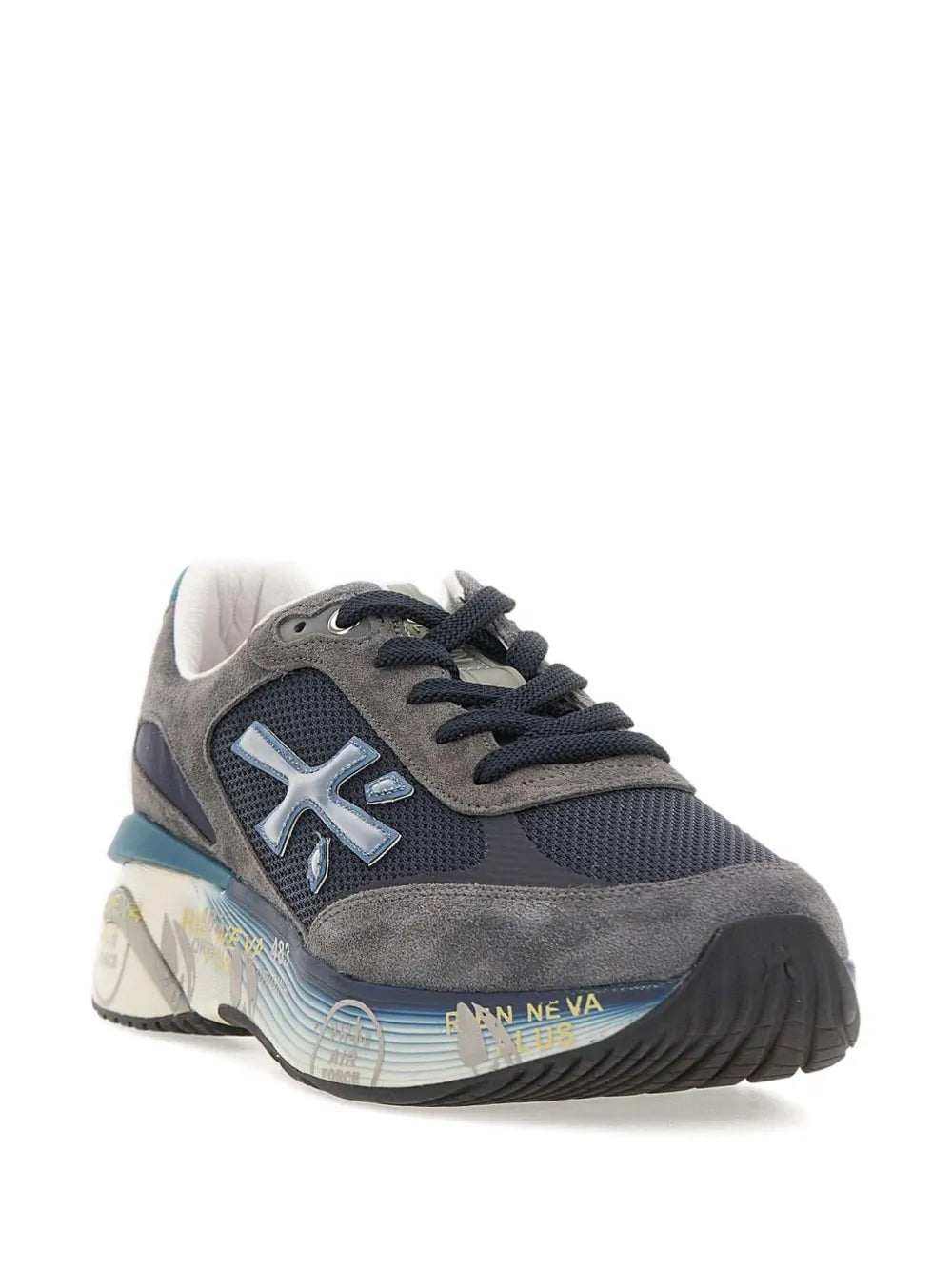 Premiata Logo Heel Trainers