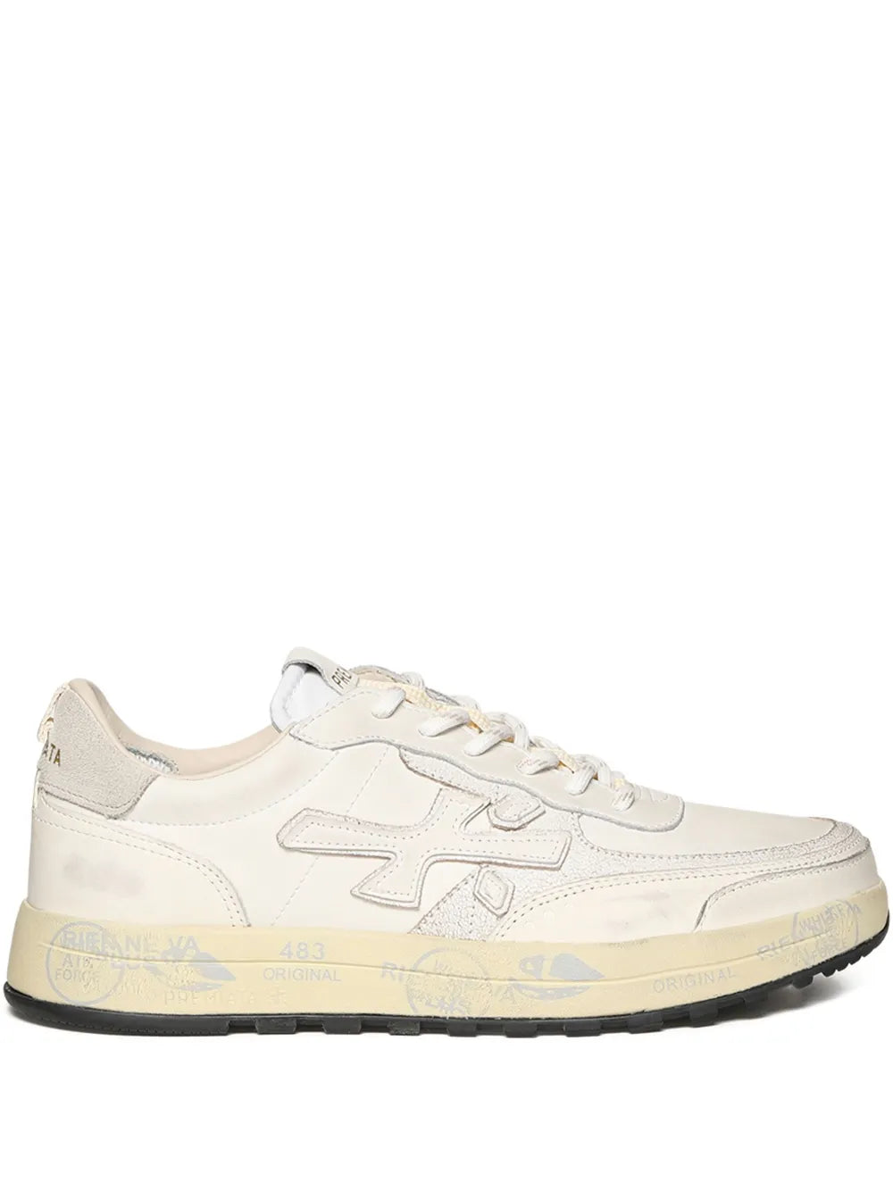 Premiata 7738 Logo-Appliqu?Sneakers
