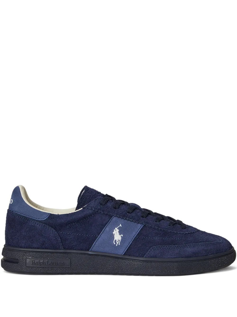 Polo Ralph Lauren Suede Logo-Detail Sneakers