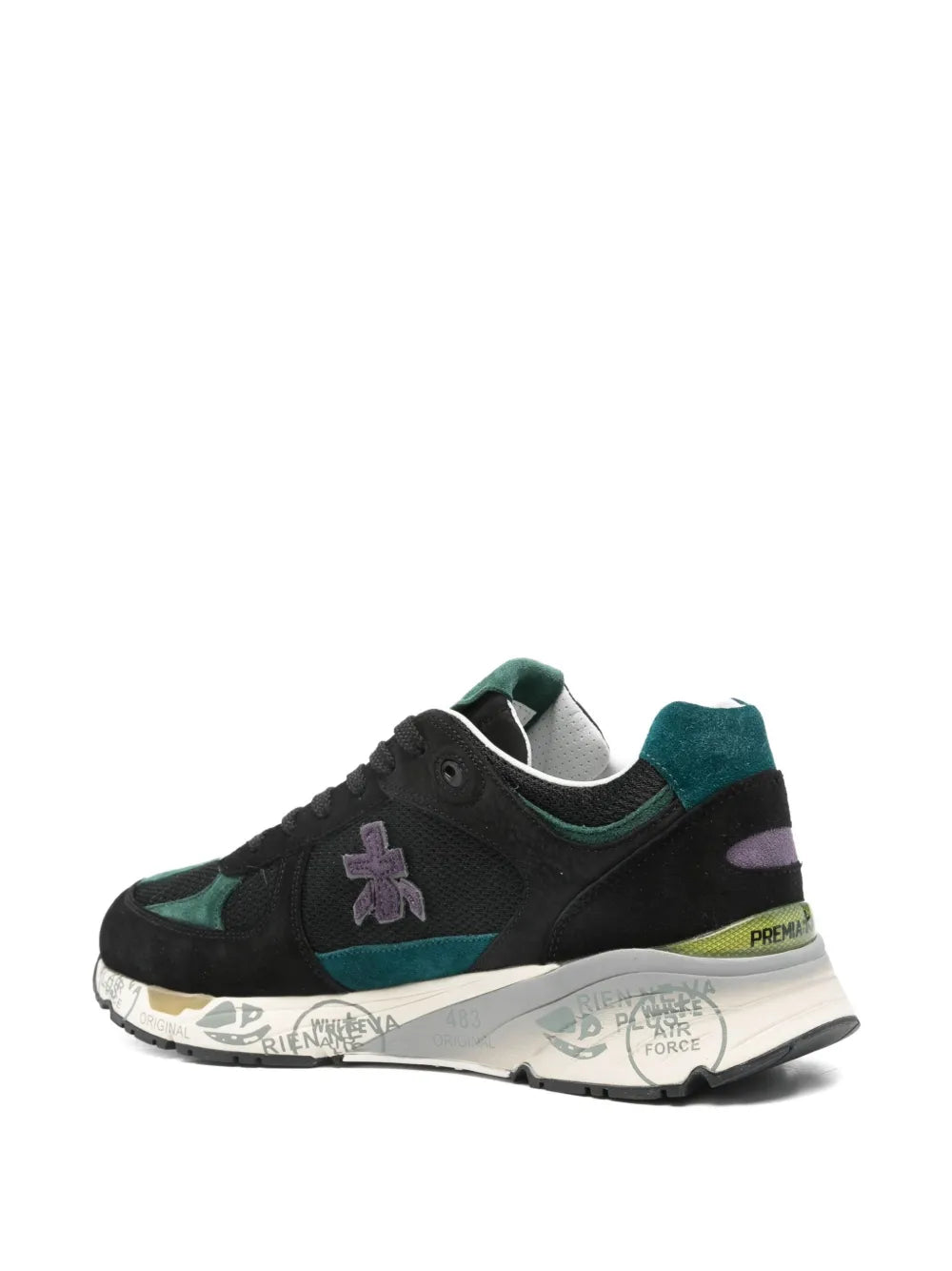 Premiata Mase Panelled Trainers
