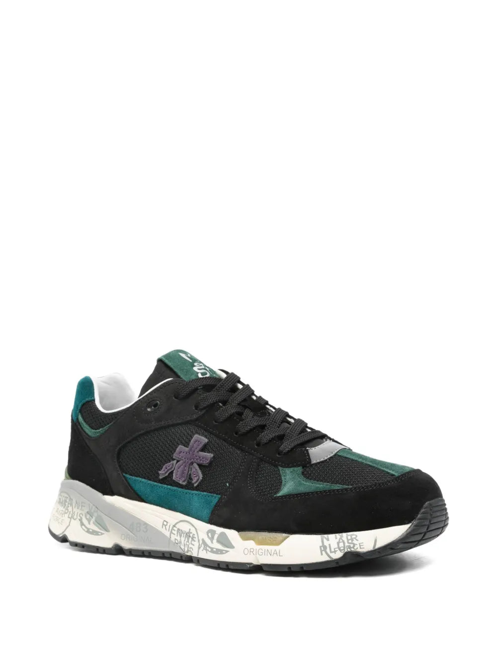 Premiata Mase Panelled Trainers