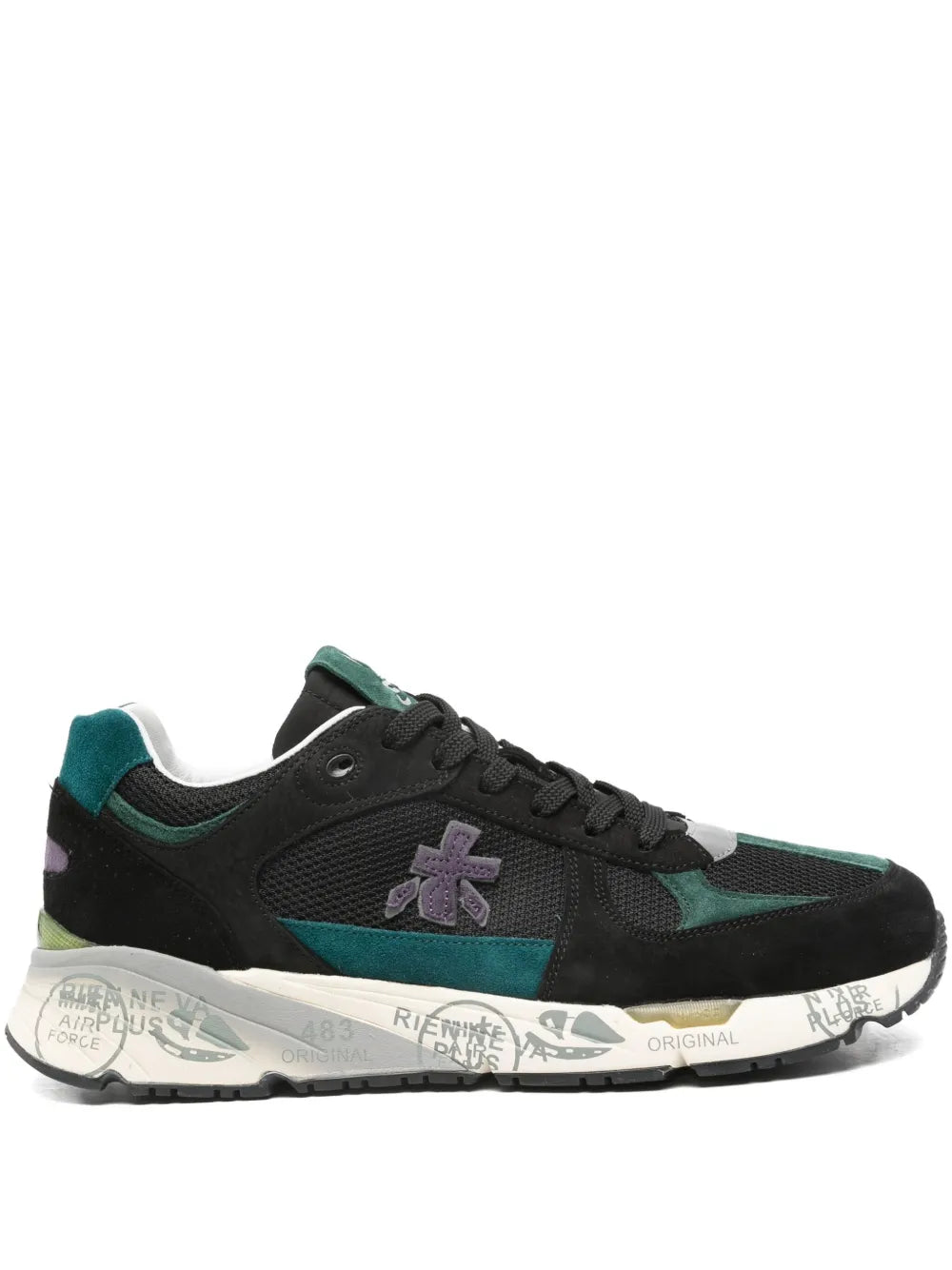 Premiata Mase Panelled Trainers