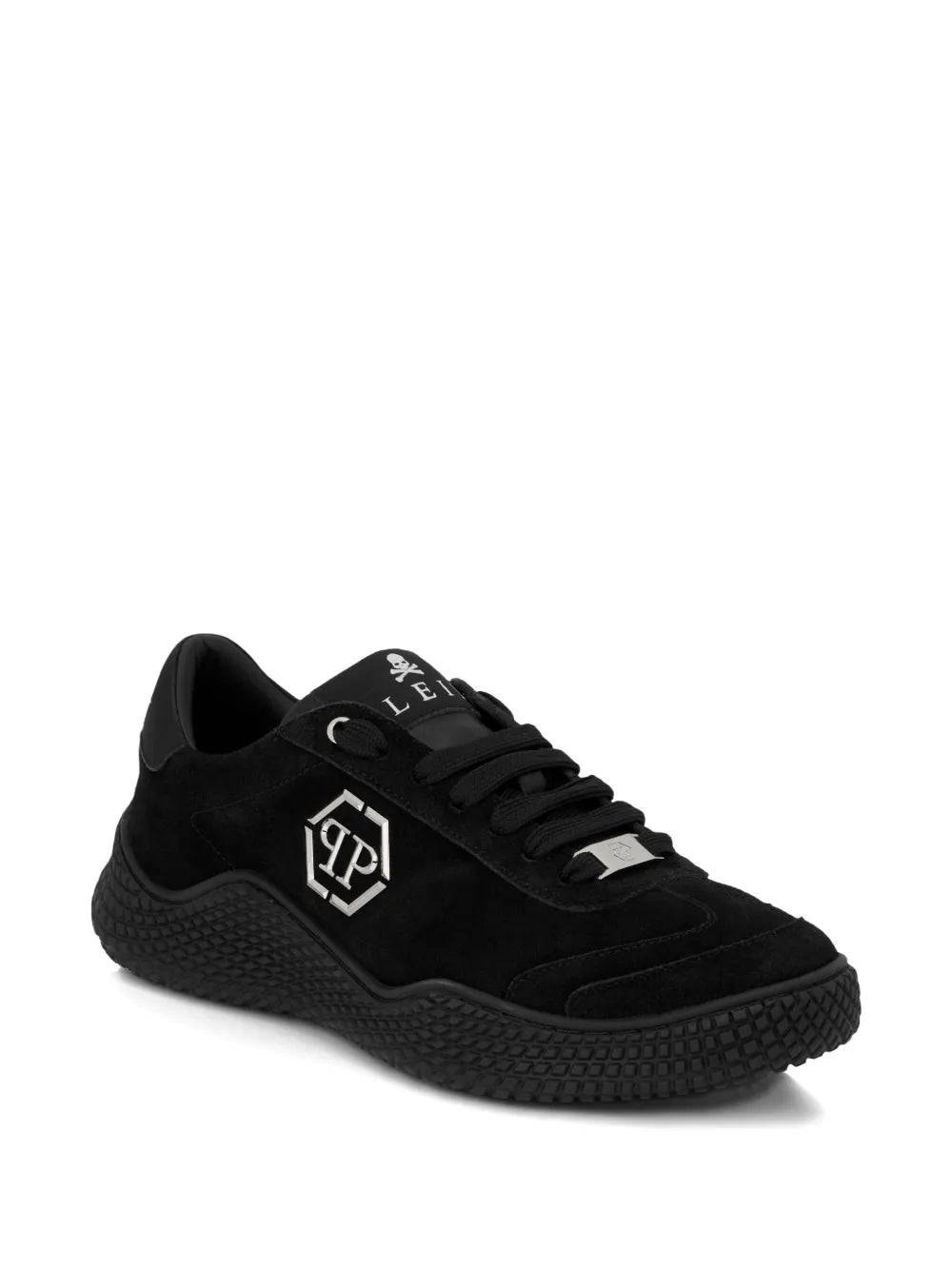 Philipp Plein Suede Hexagon Runner Trainers