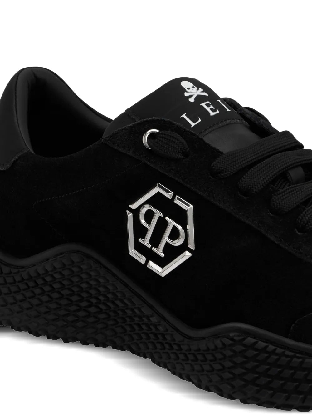 Philipp Plein Suede Hexagon Runner Trainers