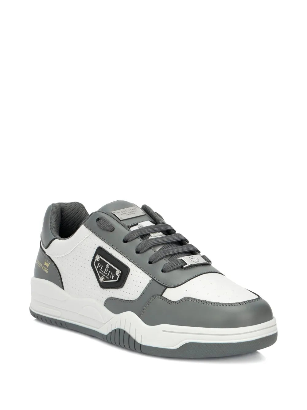 Philipp Plein Perforated Low-Top Street Trainers