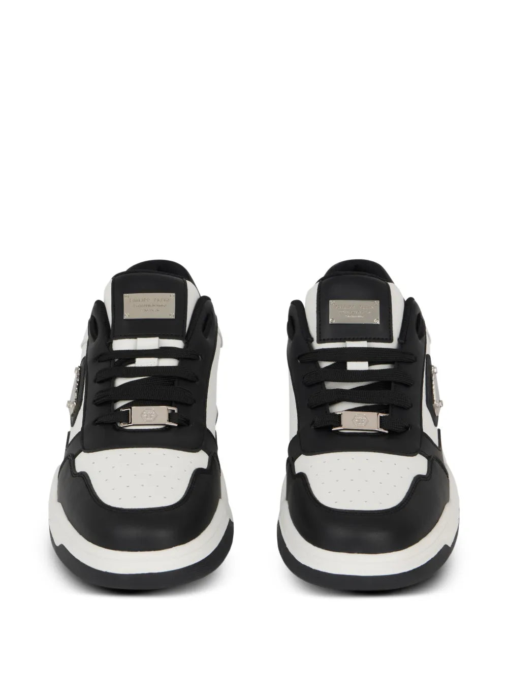 Philipp Plein Perforated-Detail Low-Top Sneakers