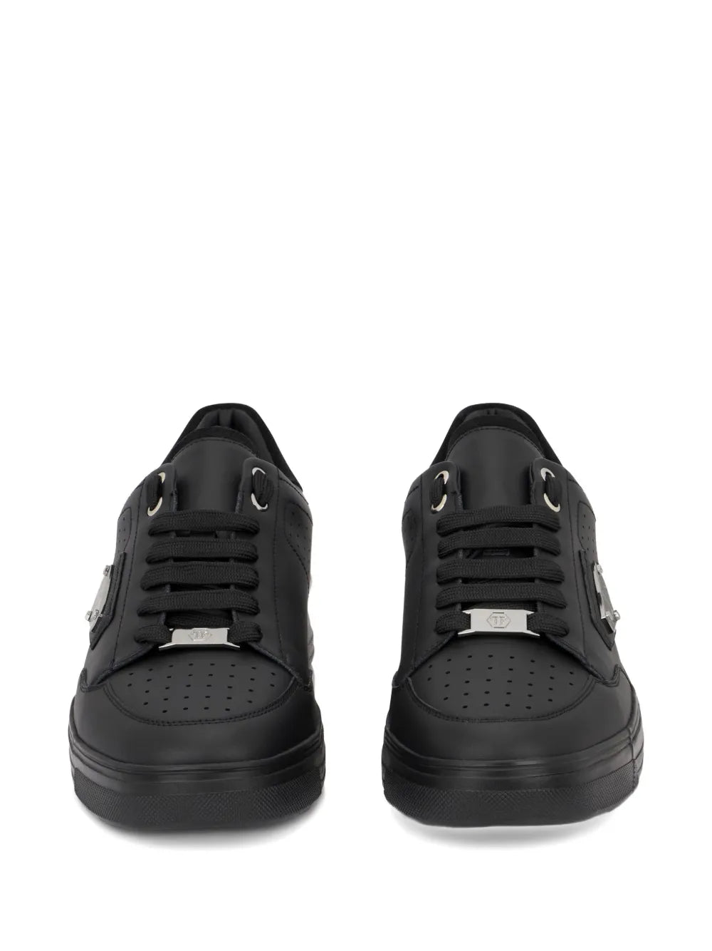 Philipp Plein Triangle Plaque Low-Top Trainers