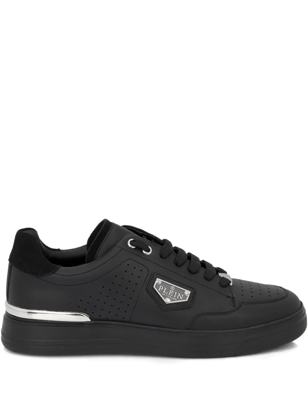 Philipp Plein Triangle Plaque Low-Top Trainers