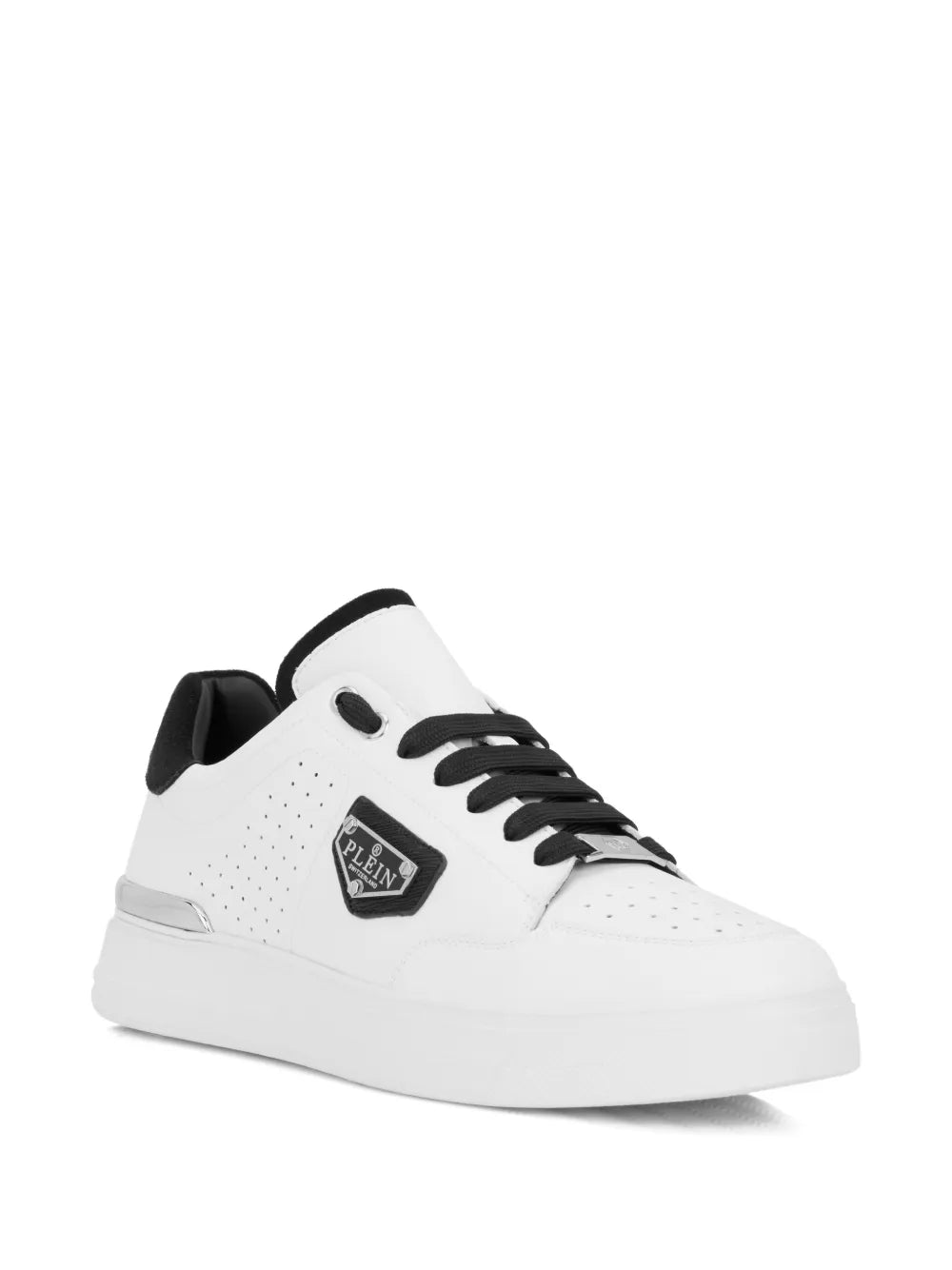 Philipp Plein Triangle-Plaque Low-Top Sneakers