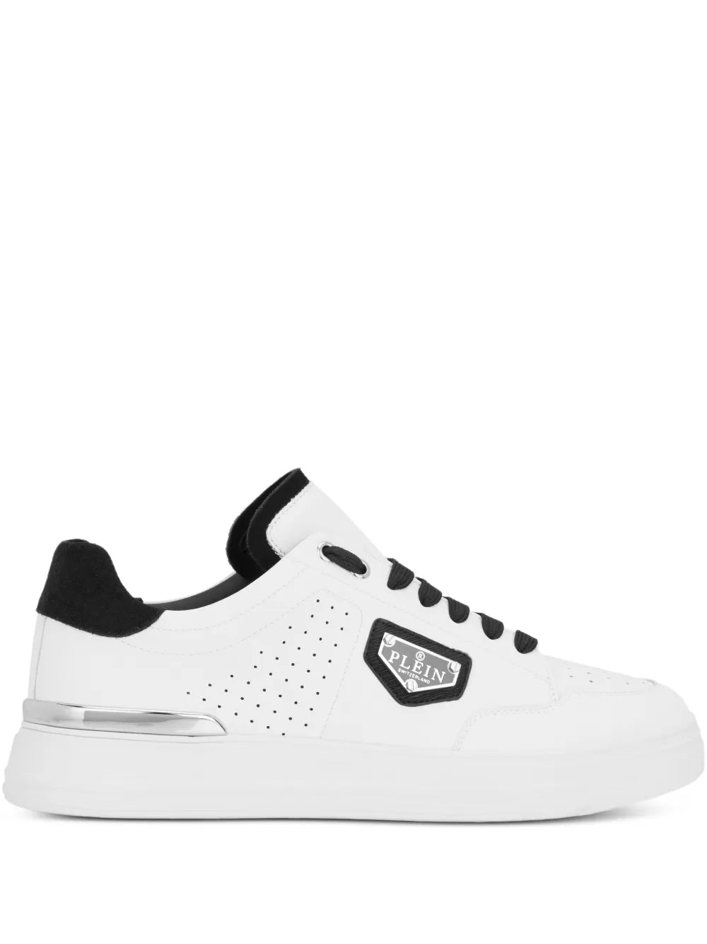 Philipp Plein Triangle-Plaque Low-Top Sneakers