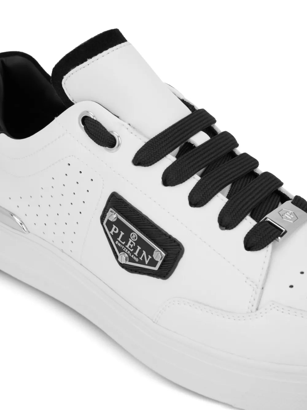 Philipp Plein Triangle-Plaque Low-Top Sneakers